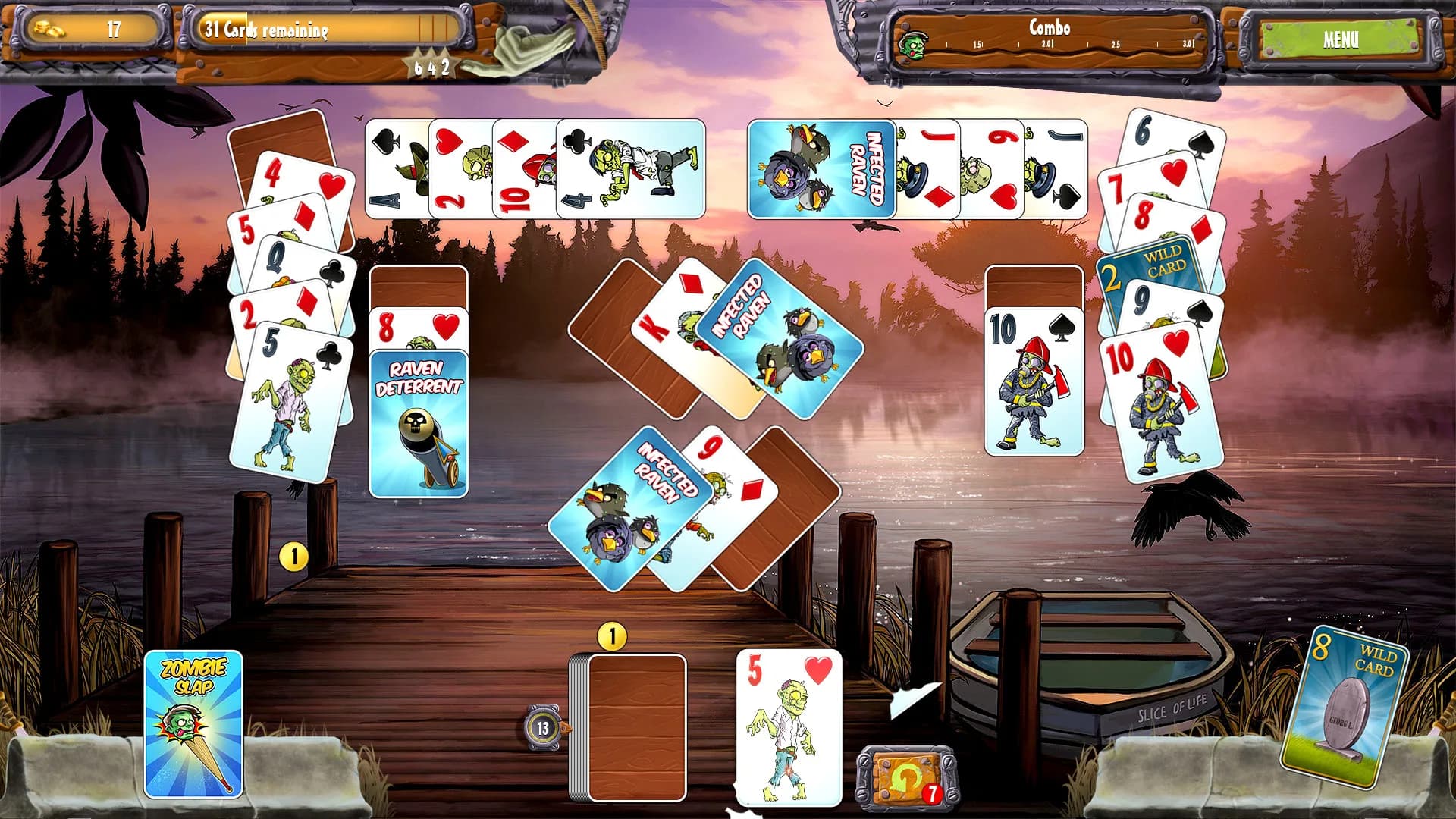 Zombie Solitaire 2 Chapter 1 görsel 2