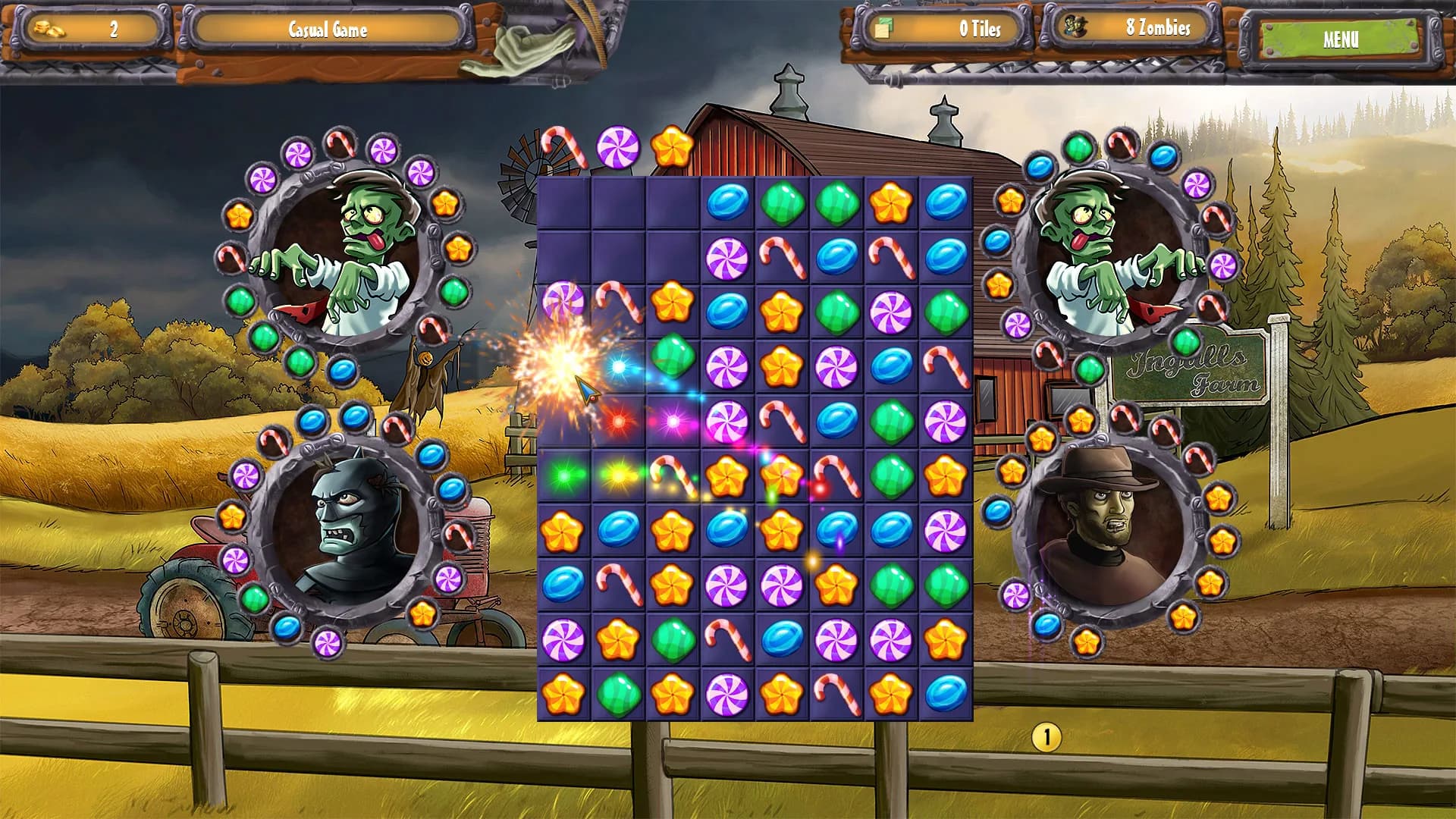 Zombie Solitaire 2 Chapter 1 görsel 5