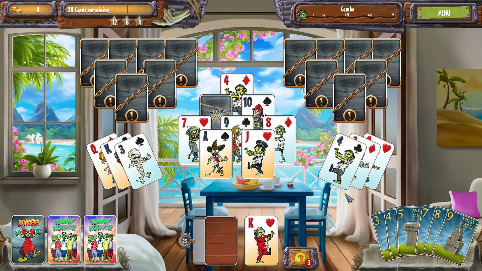 Zombie Solitaire 2 Chapter 3 görsel 2