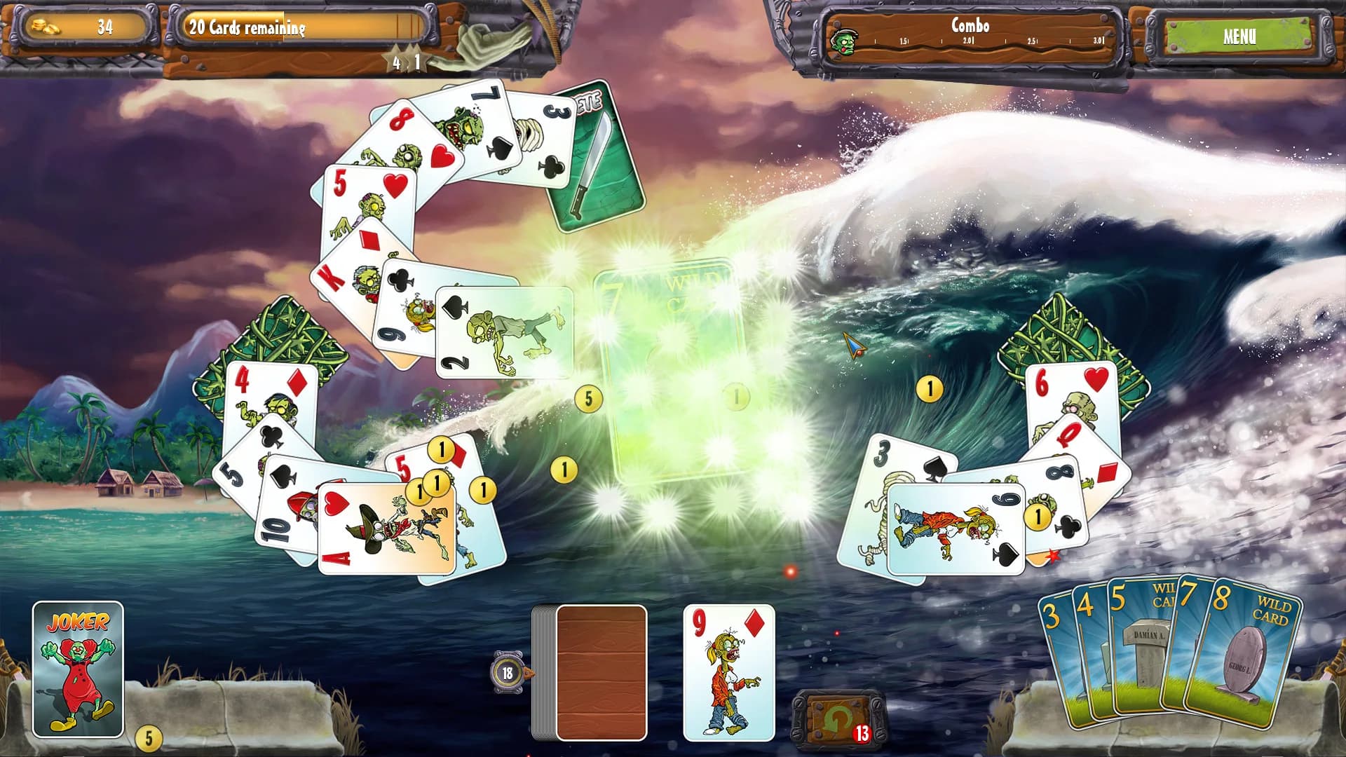 Zombie Solitaire 2 Chapter 3 görsel 3