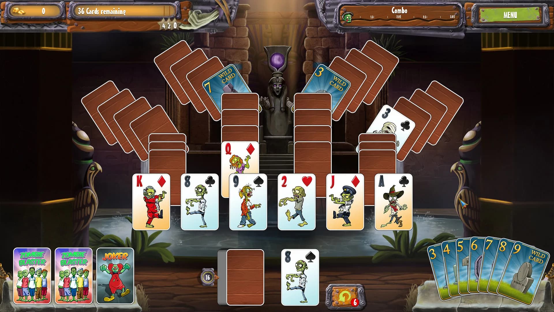 Zombie Solitaire 2 Chapter 3 görsel 6