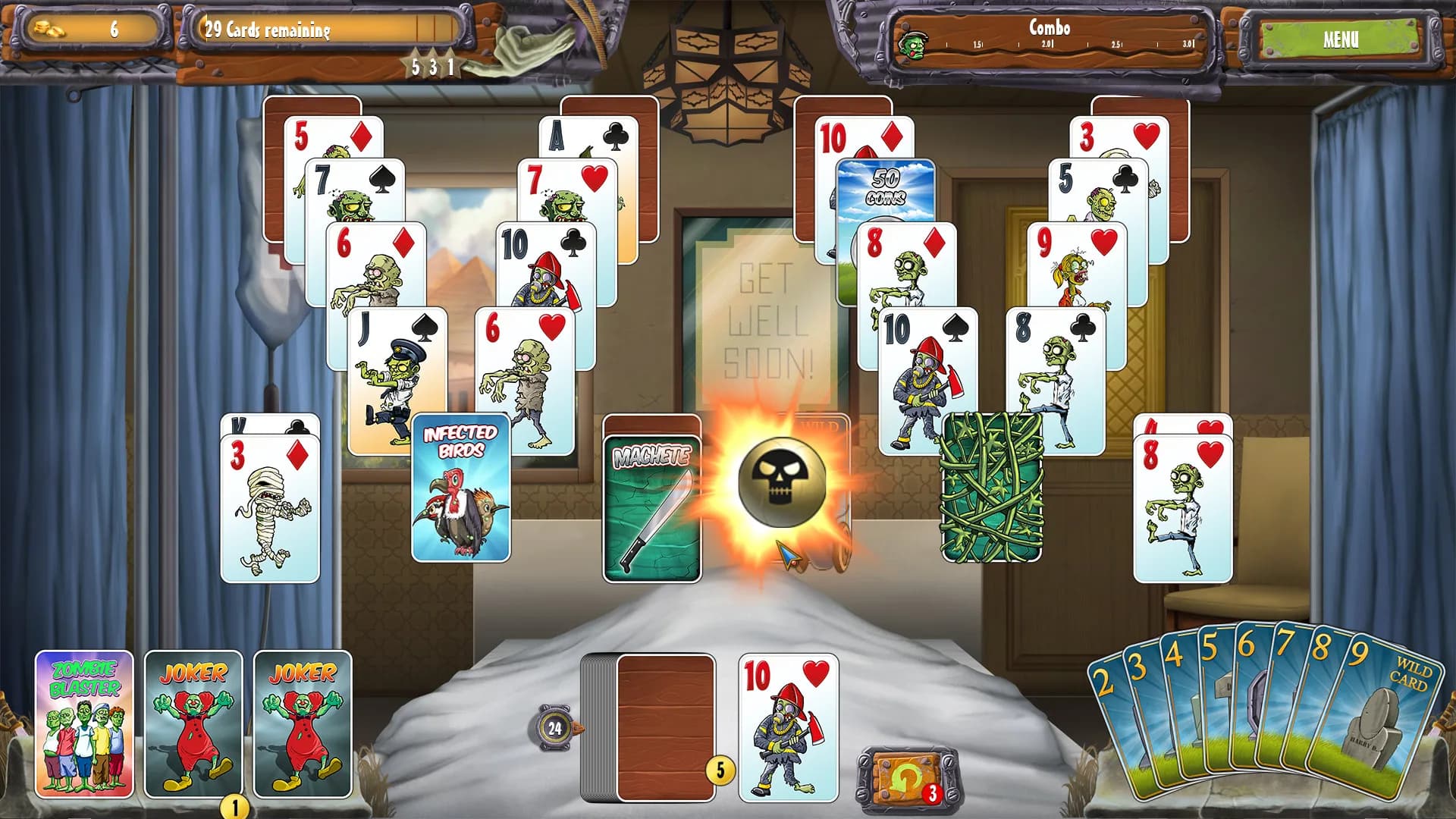 Zombie Solitaire 2 Chapter 3 görsel 10
