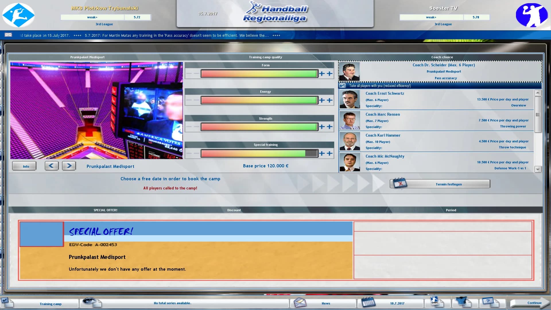 Handball Manager - TEAM görsel 4
