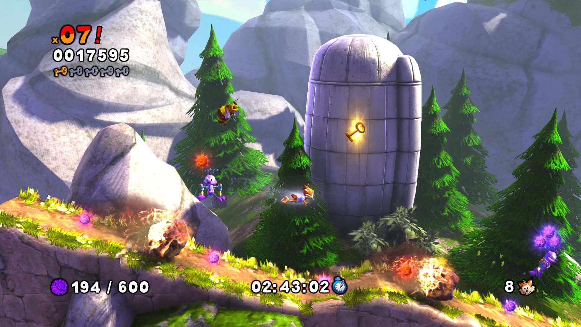 Bubsy: The Woolies Strike Back görsel 8