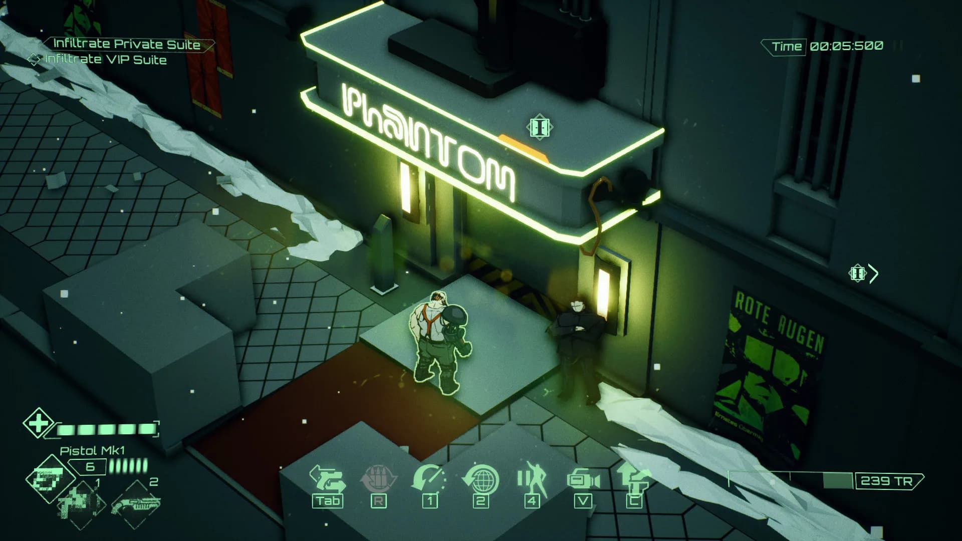 All Walls Must Fall - A Tech-Noir Tactics Game görsel 2
