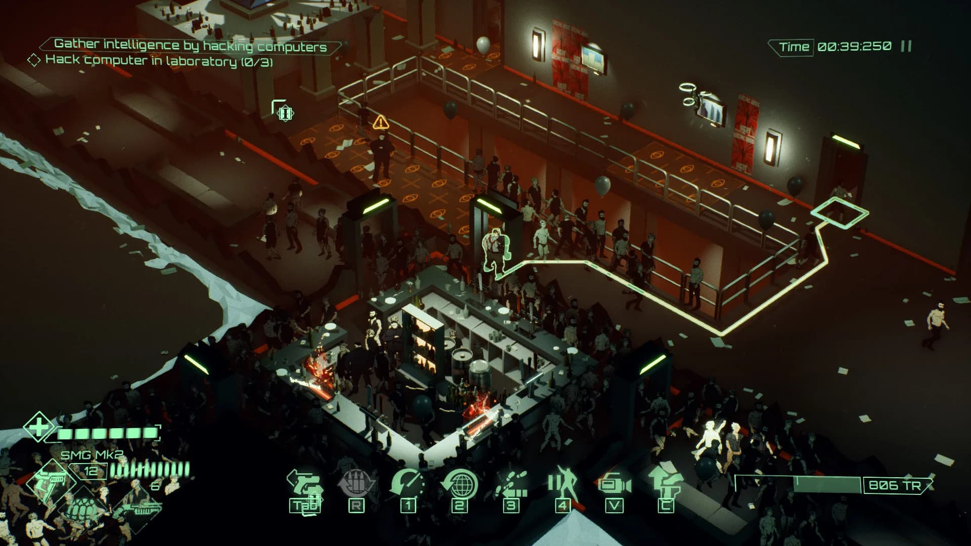 All Walls Must Fall - A Tech-Noir Tactics Game görsel 3