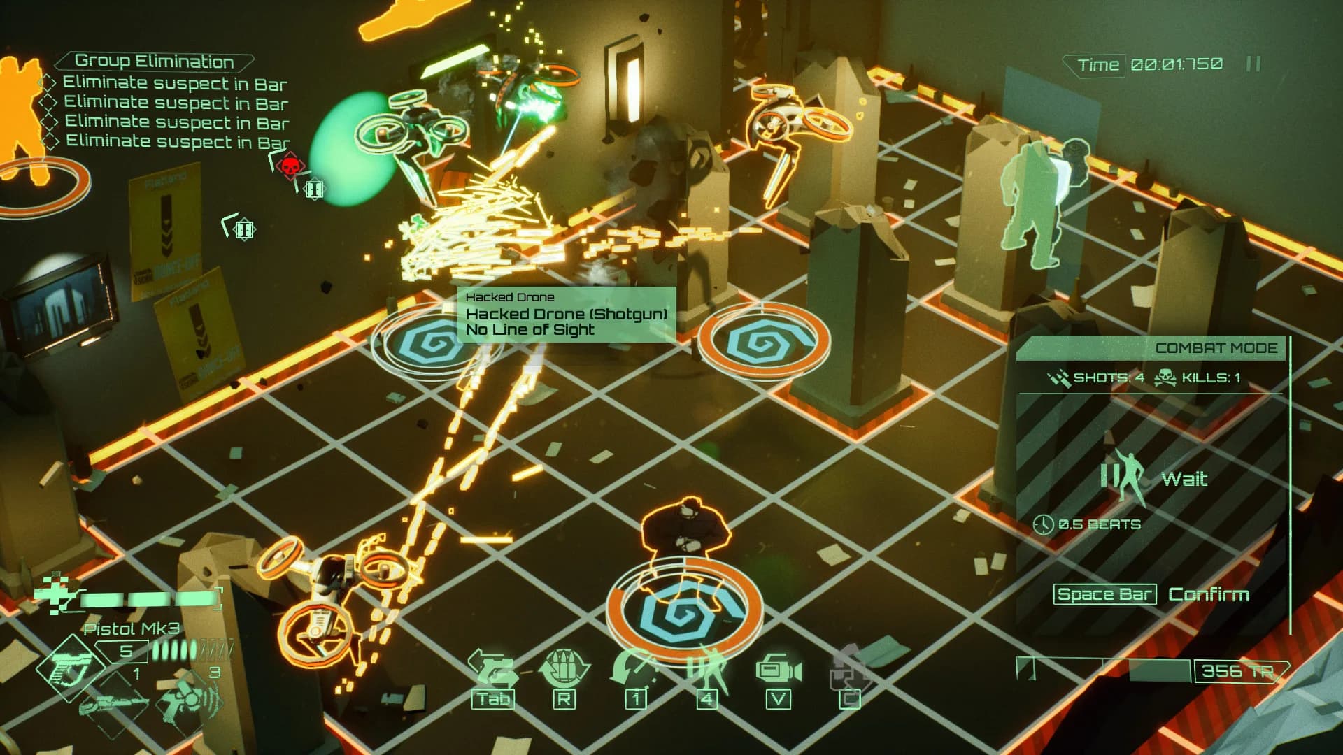 All Walls Must Fall - A Tech-Noir Tactics Game görsel 13