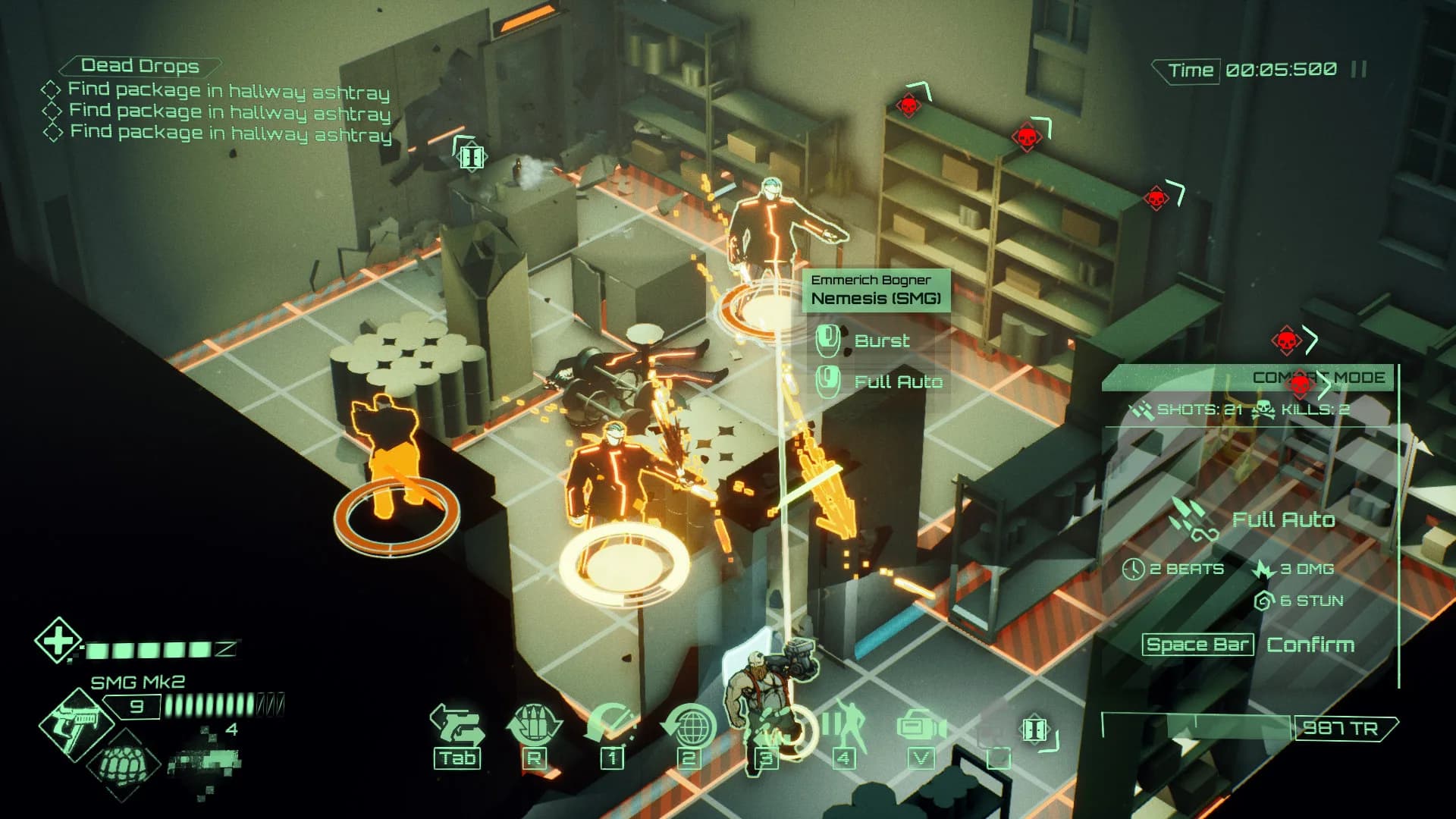 All Walls Must Fall - A Tech-Noir Tactics Game görsel 4