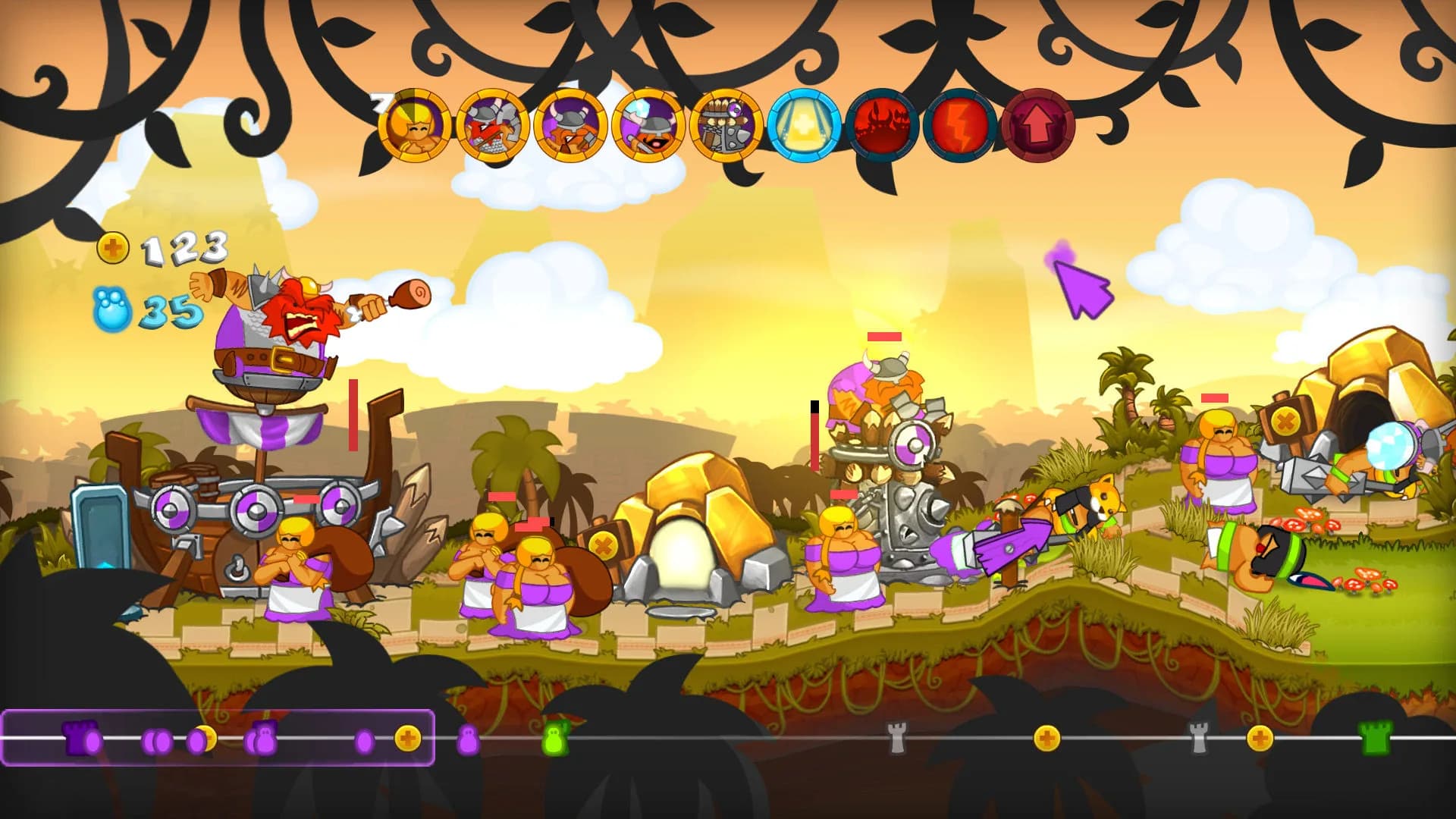 Swords and Soldiers HD görsel 2