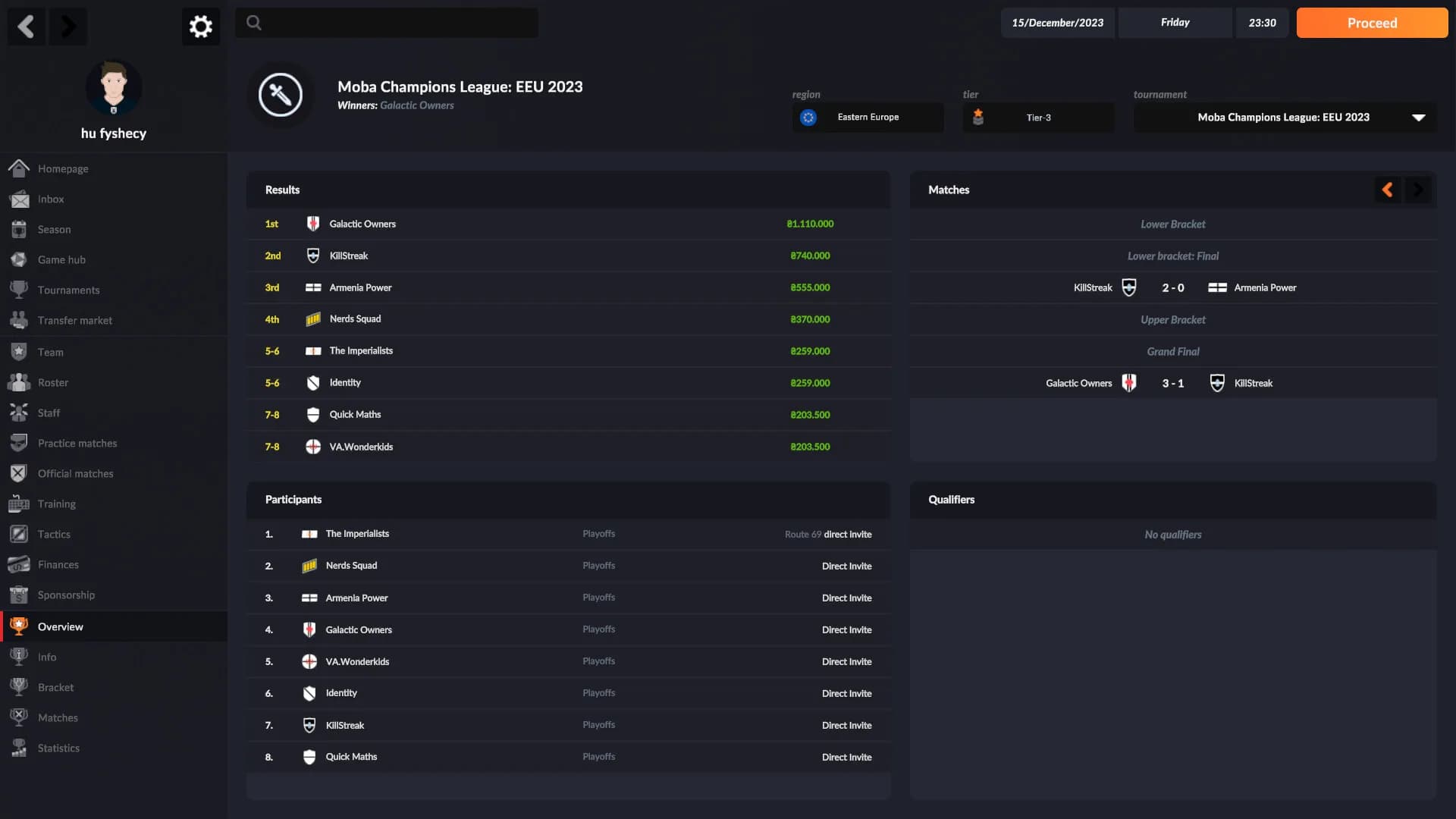 eSports Manager görsel 15