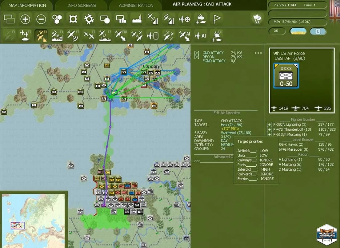 Gary Grigsby's War in the West görsel 4