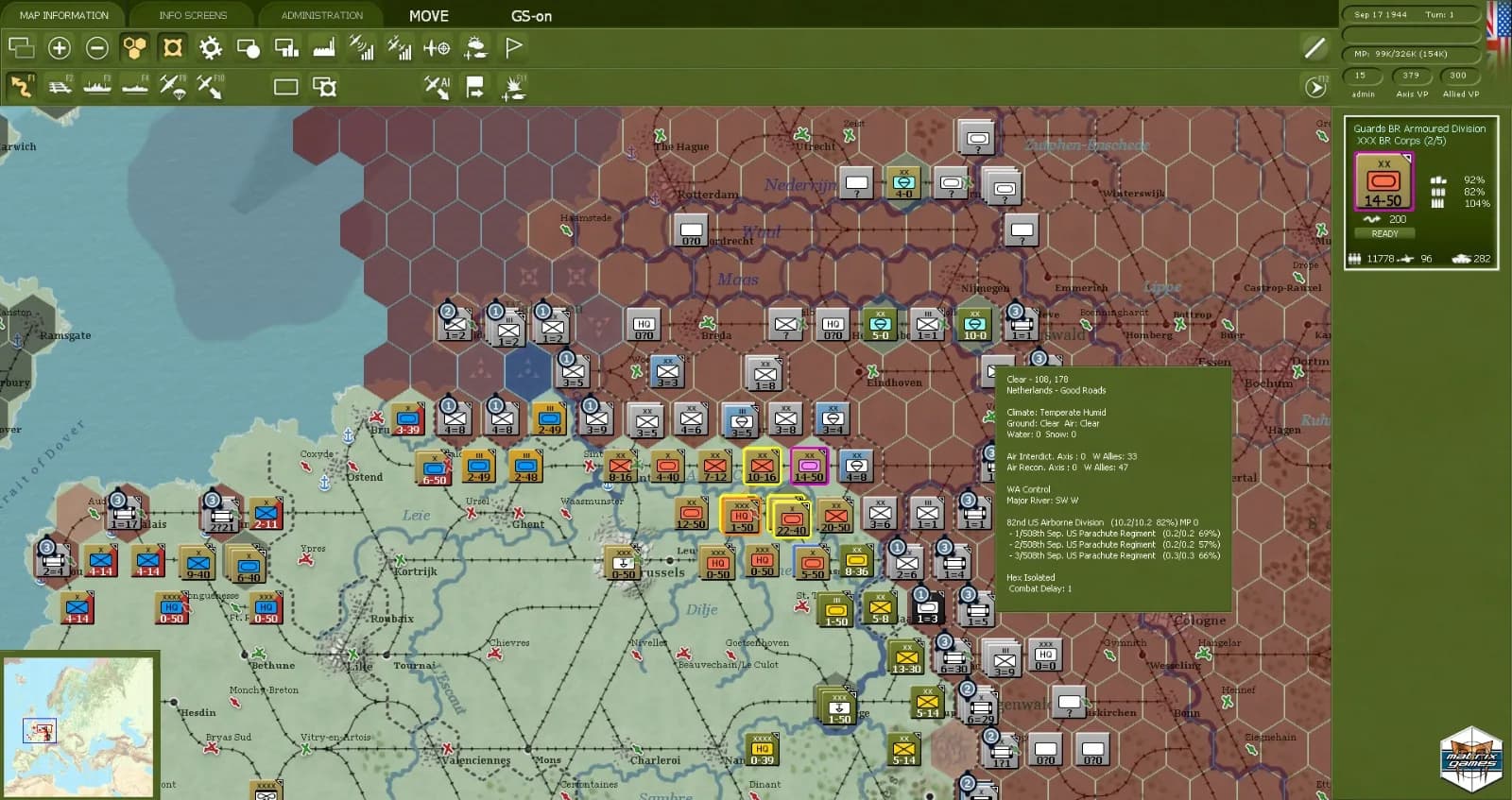 Gary Grigsby's War in the West görsel 8