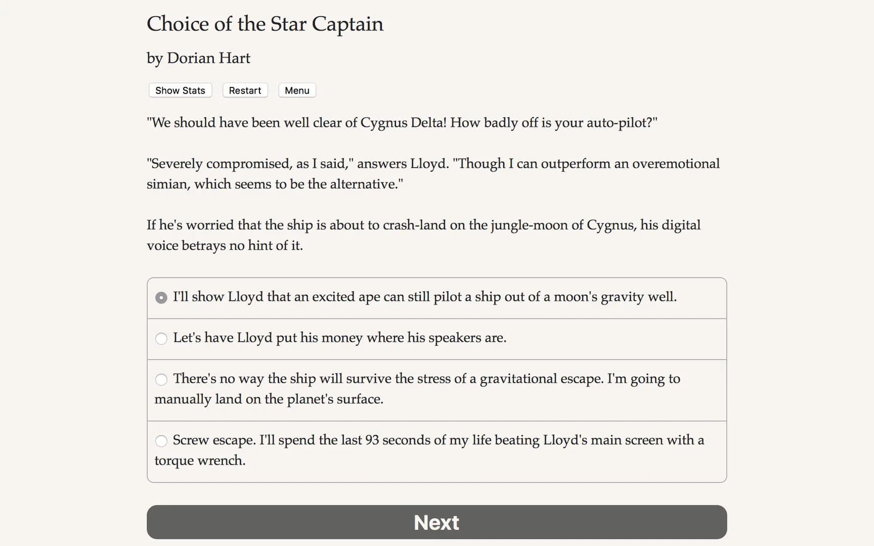 Choice of the Star Captain görsel 2
