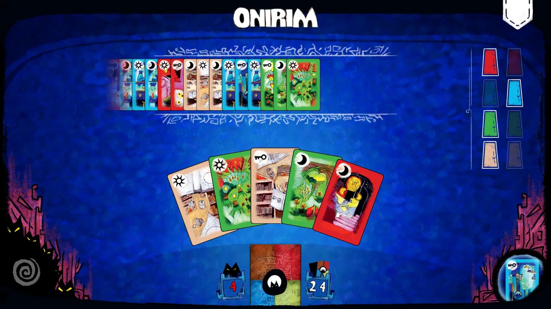 Onirim - Solitaire Card Game görsel 2