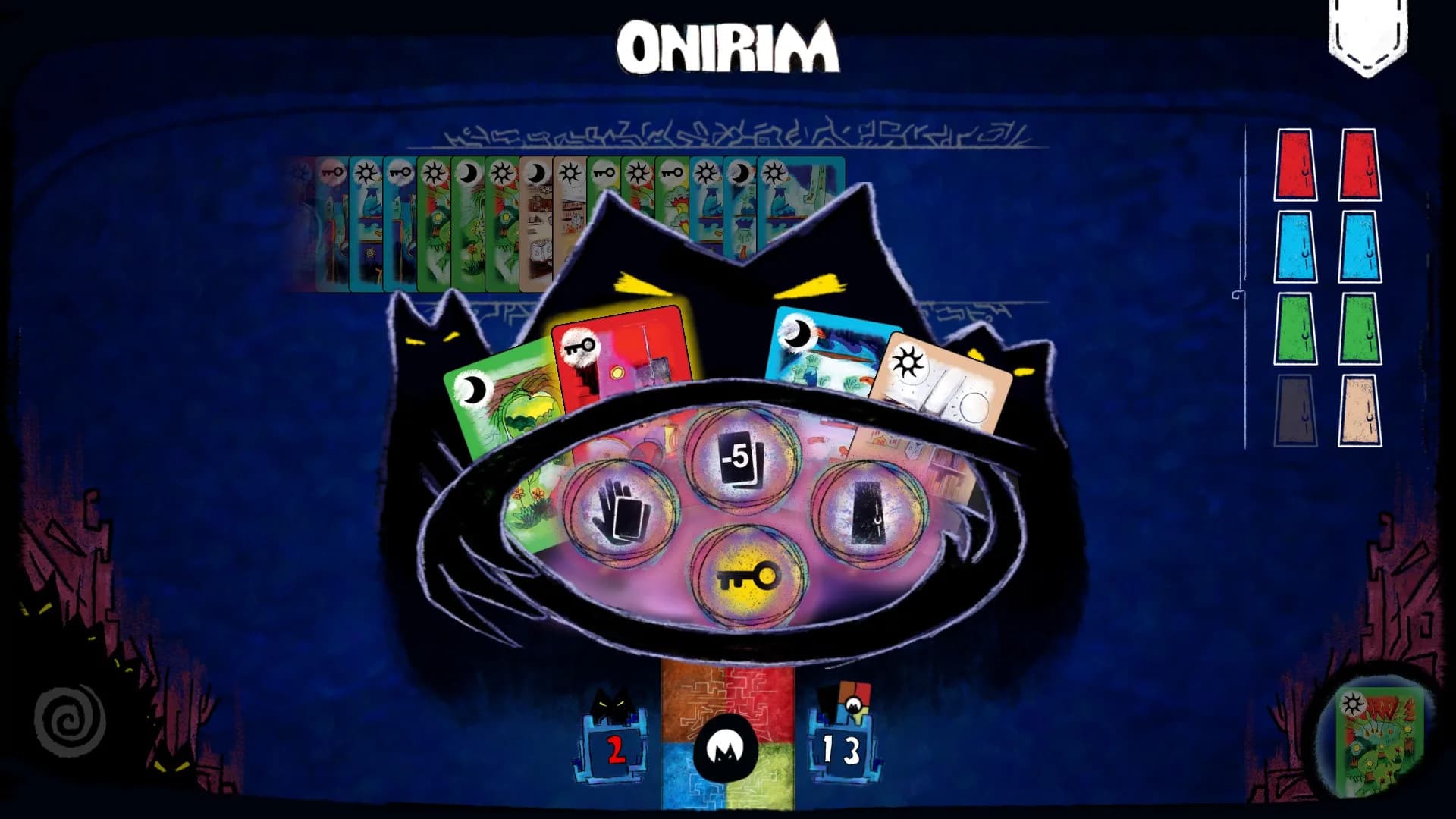 Onirim - Solitaire Card Game görsel 4