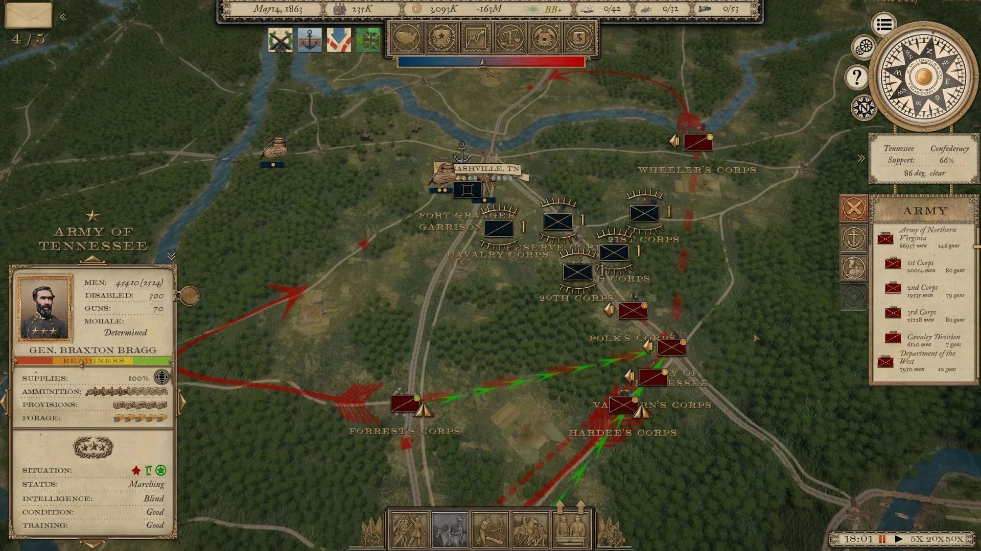 Grand Tactician: The Civil War (1861-1865) görsel 14