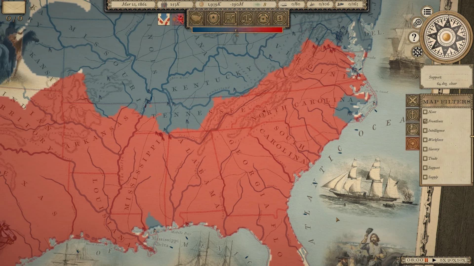 Grand Tactician: The Civil War (1861-1865) görsel 4