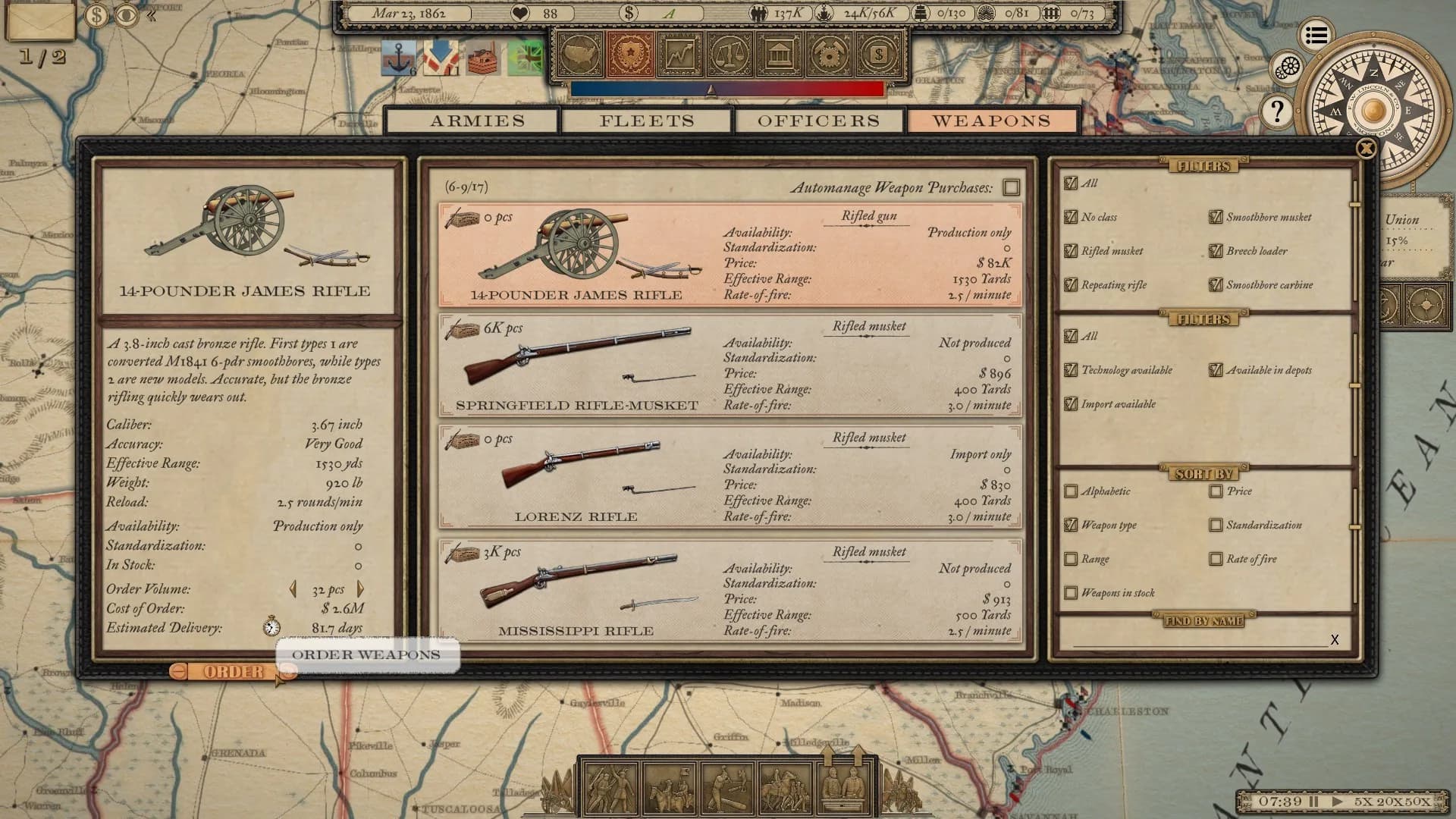 Grand Tactician: The Civil War (1861-1865) görsel 23