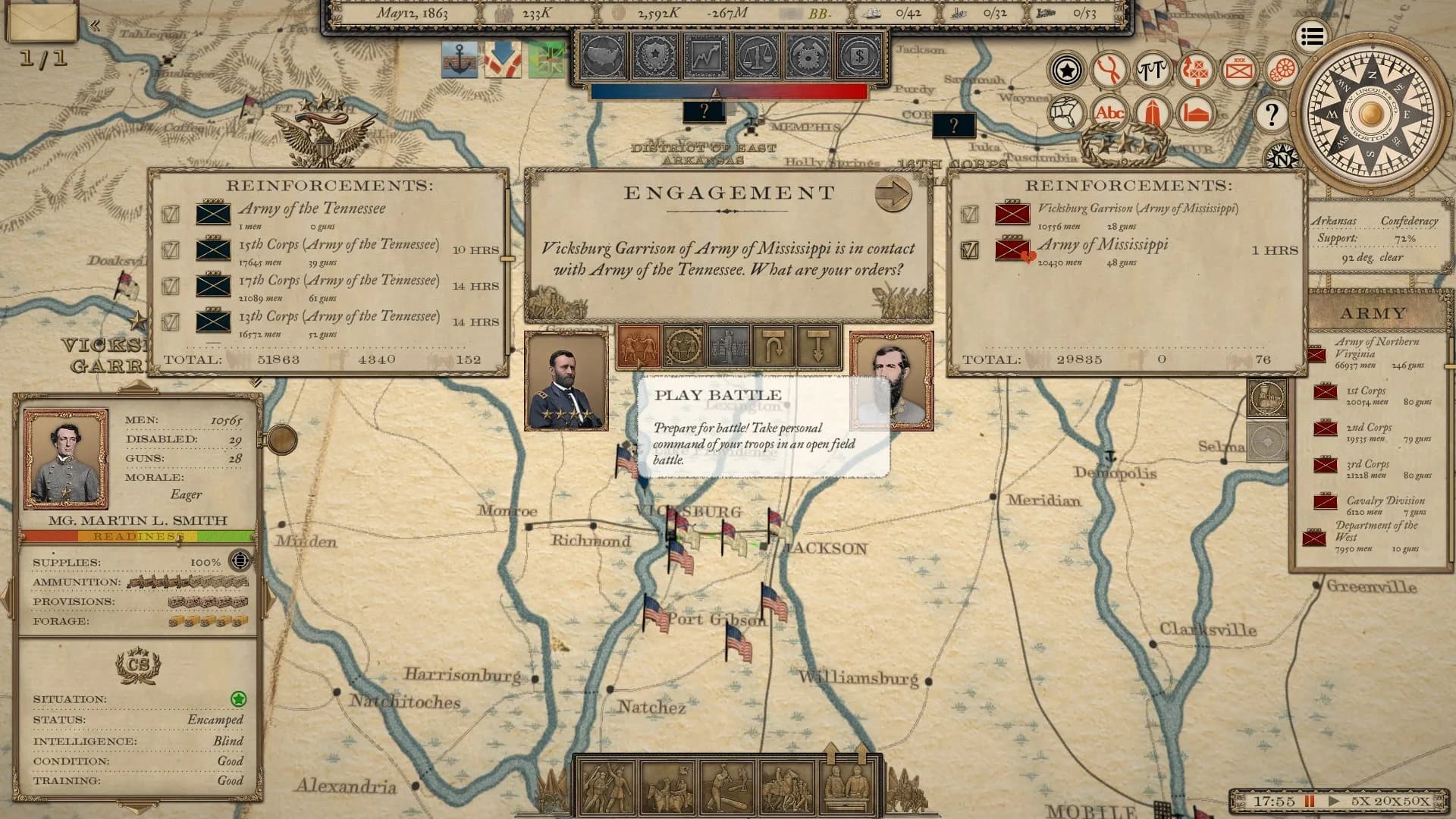 Grand Tactician: The Civil War (1861-1865) görsel 5