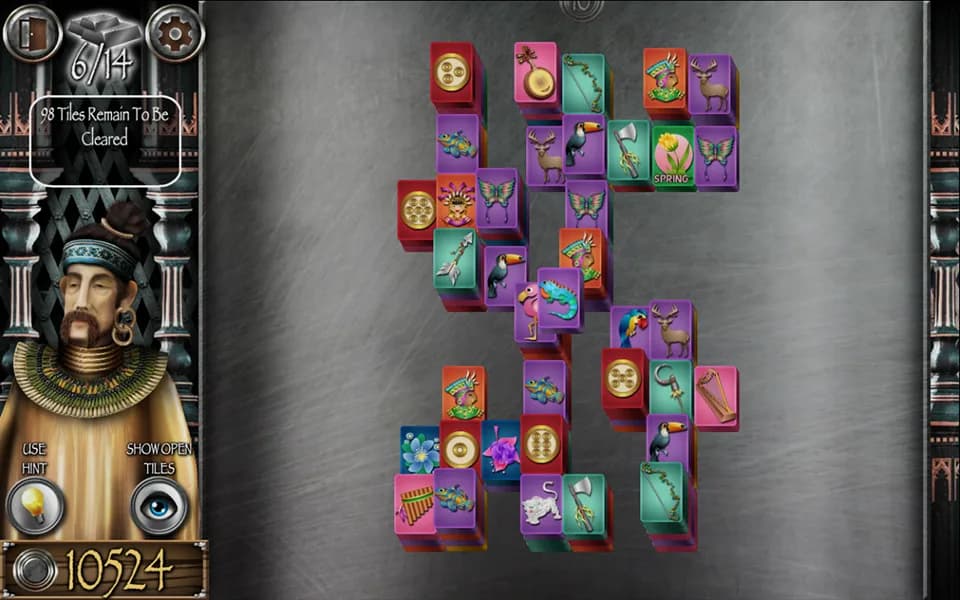 Mahjong Masters: Temple of the Ten Gods görsel 6