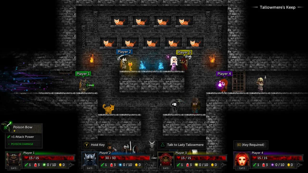 Tallowmere 2: Curse of the Kittens görsel 2