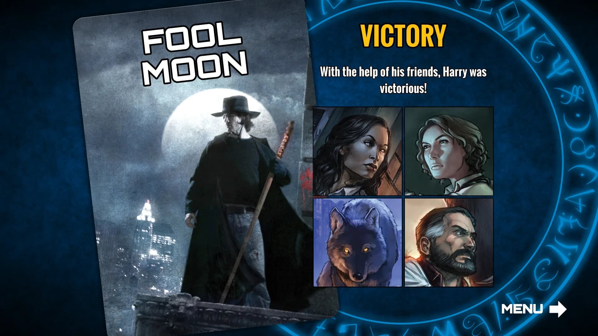 Dresden Files Cooperative Card Game görsel 3