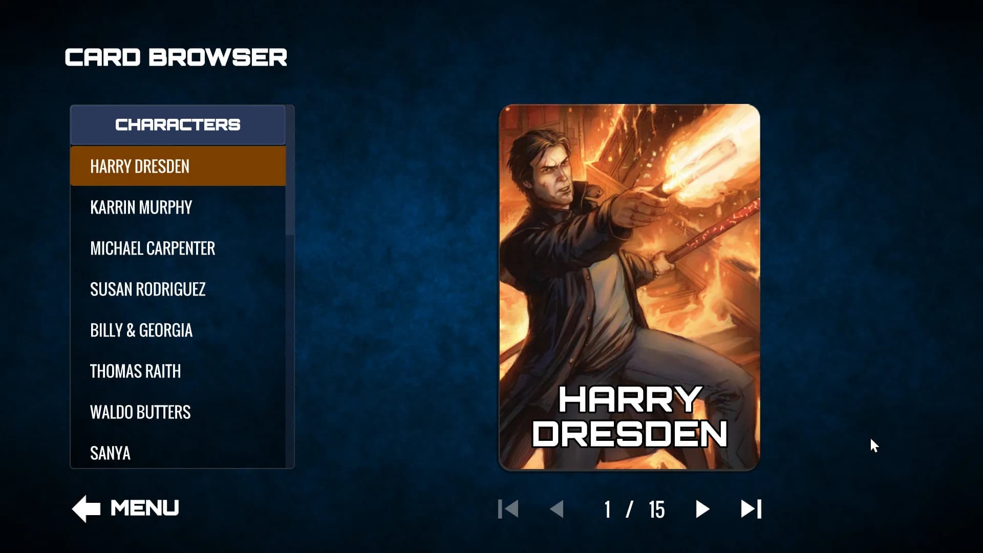 Dresden Files Cooperative Card Game görsel 5