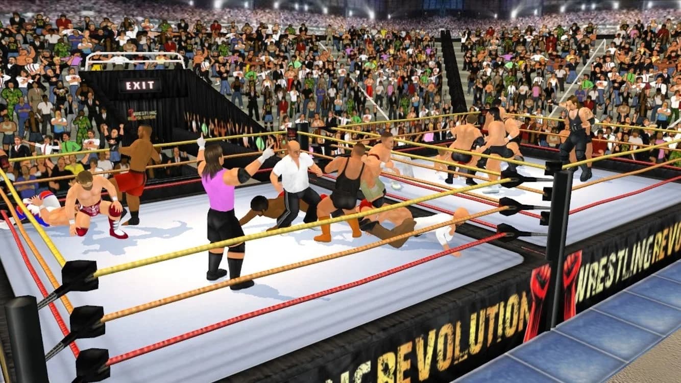 Wrestling Revolution 3D görsel 5