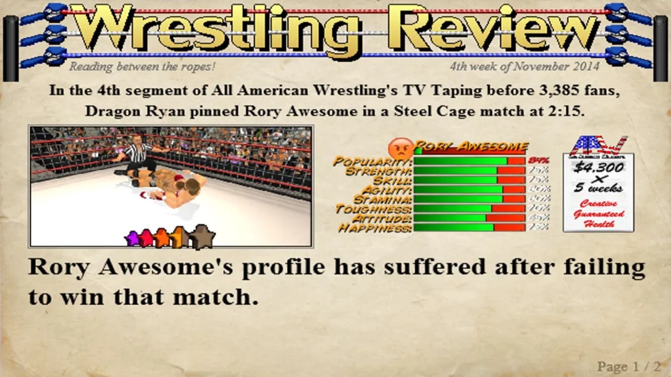 Wrestling Revolution 3D görsel 10