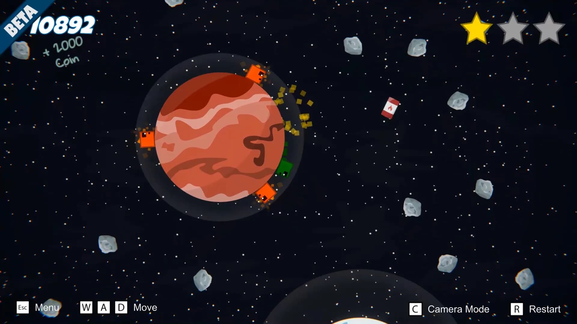 SLI-FI: 2D Planet Platformer görsel 2
