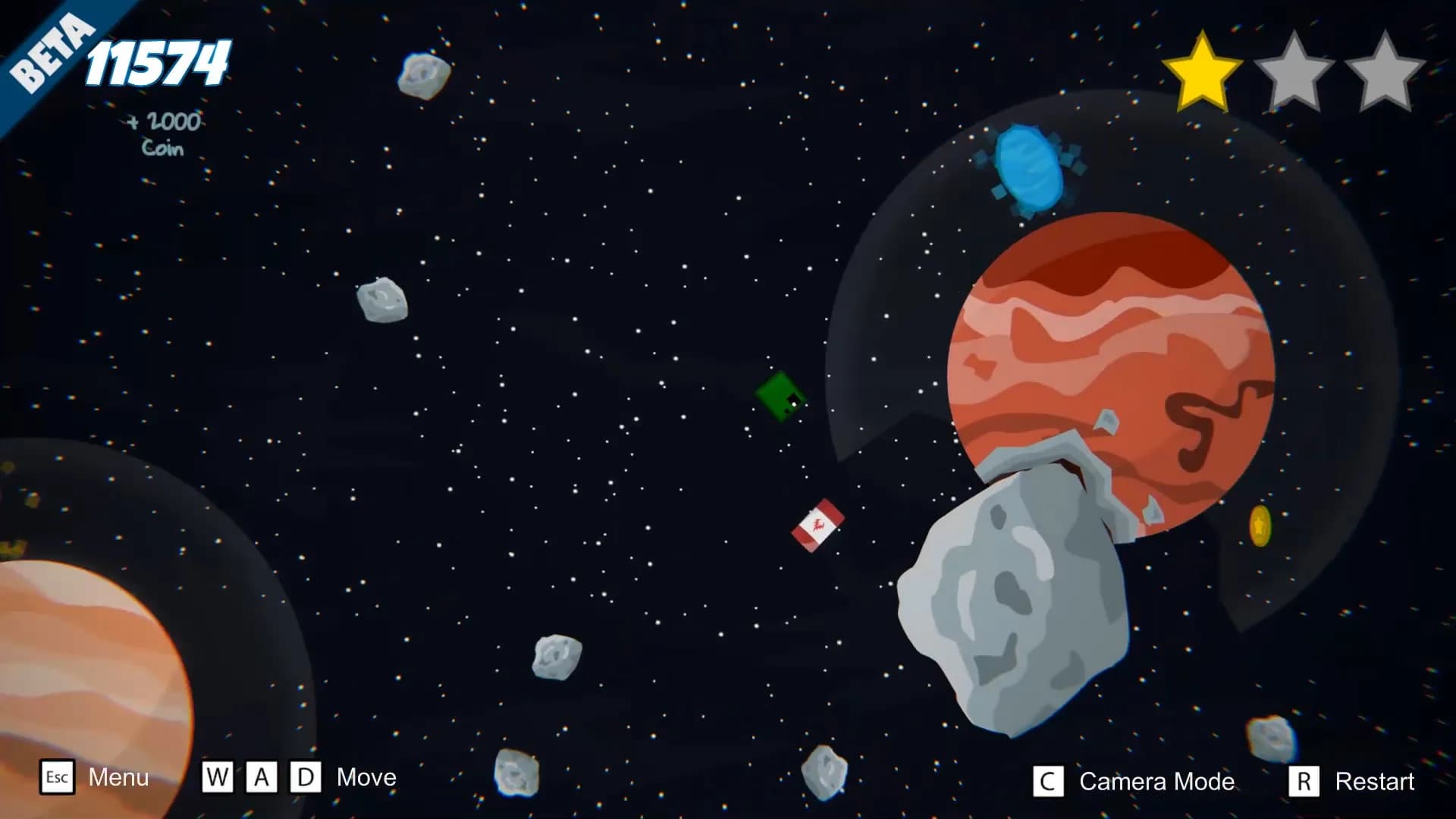 SLI-FI: 2D Planet Platformer görsel 3