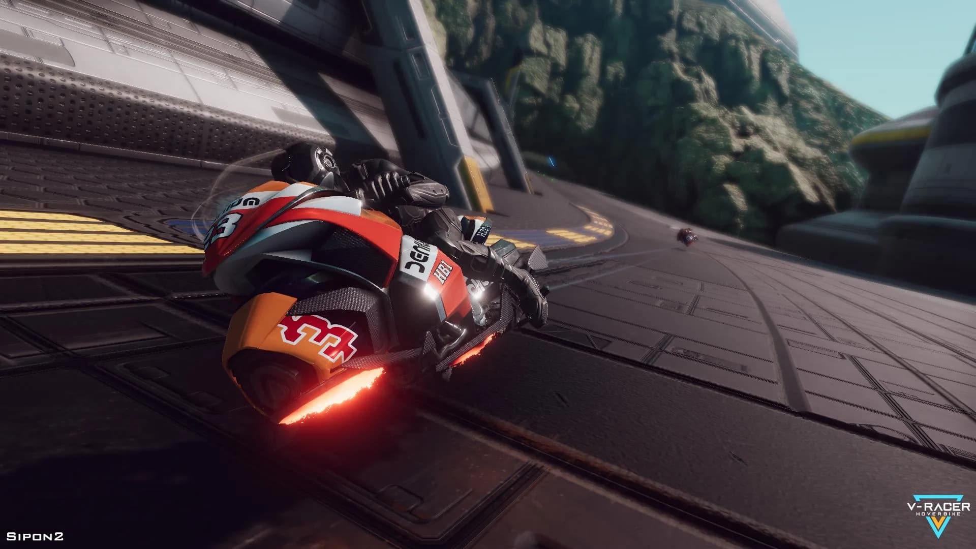 V-Racer Hoverbike görsel 13