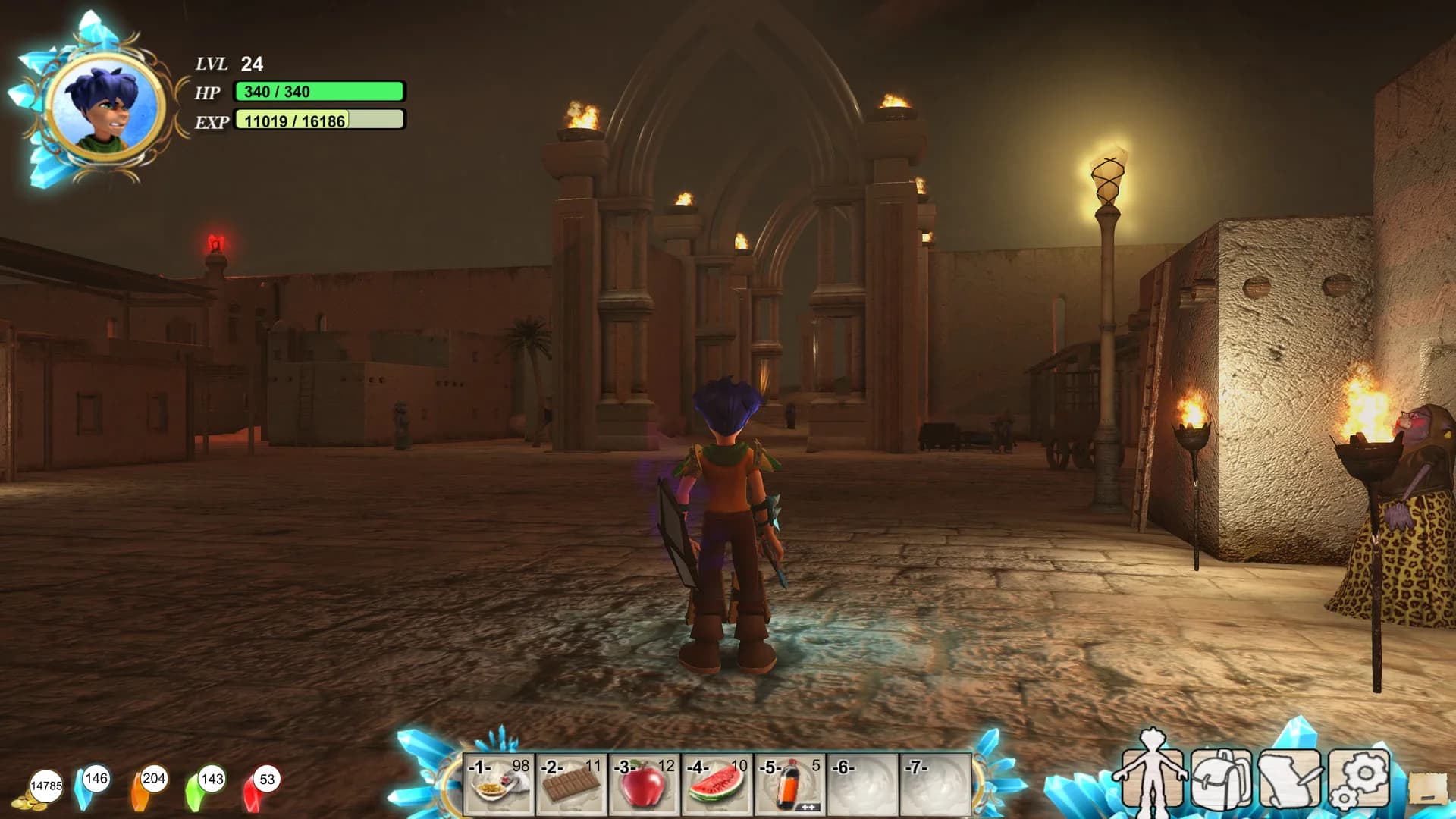 Legends Of Iona RPG (2007 arcade mod) görsel 5