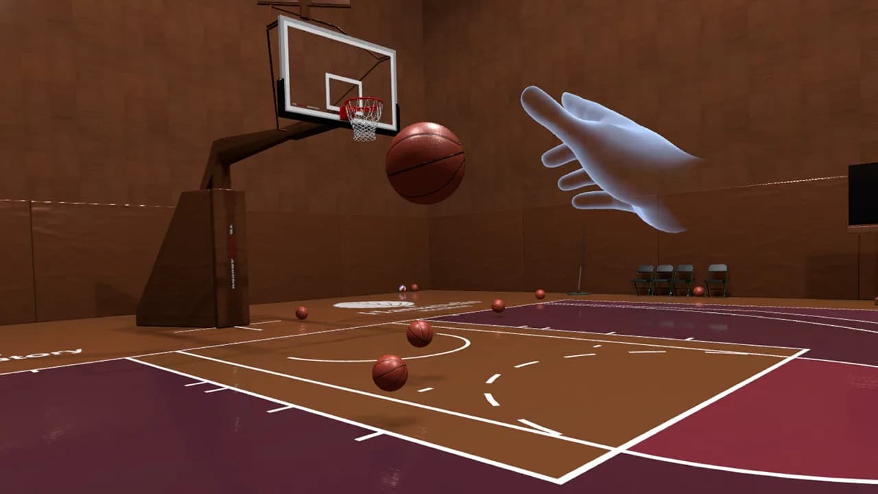 VR SHOOT AROUND - Realistic basketball simulator - görsel 4