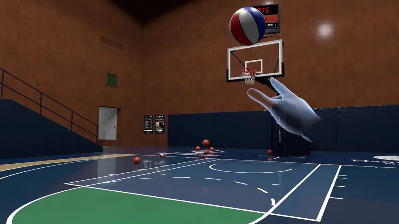 VR SHOOT AROUND - Realistic basketball simulator - görsel 5