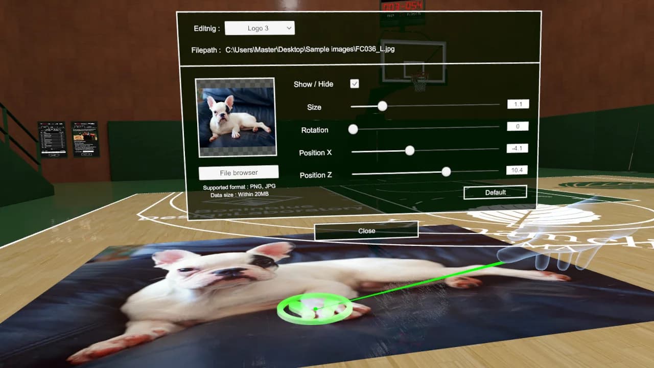 VR SHOOT AROUND - Realistic basketball simulator - görsel 7