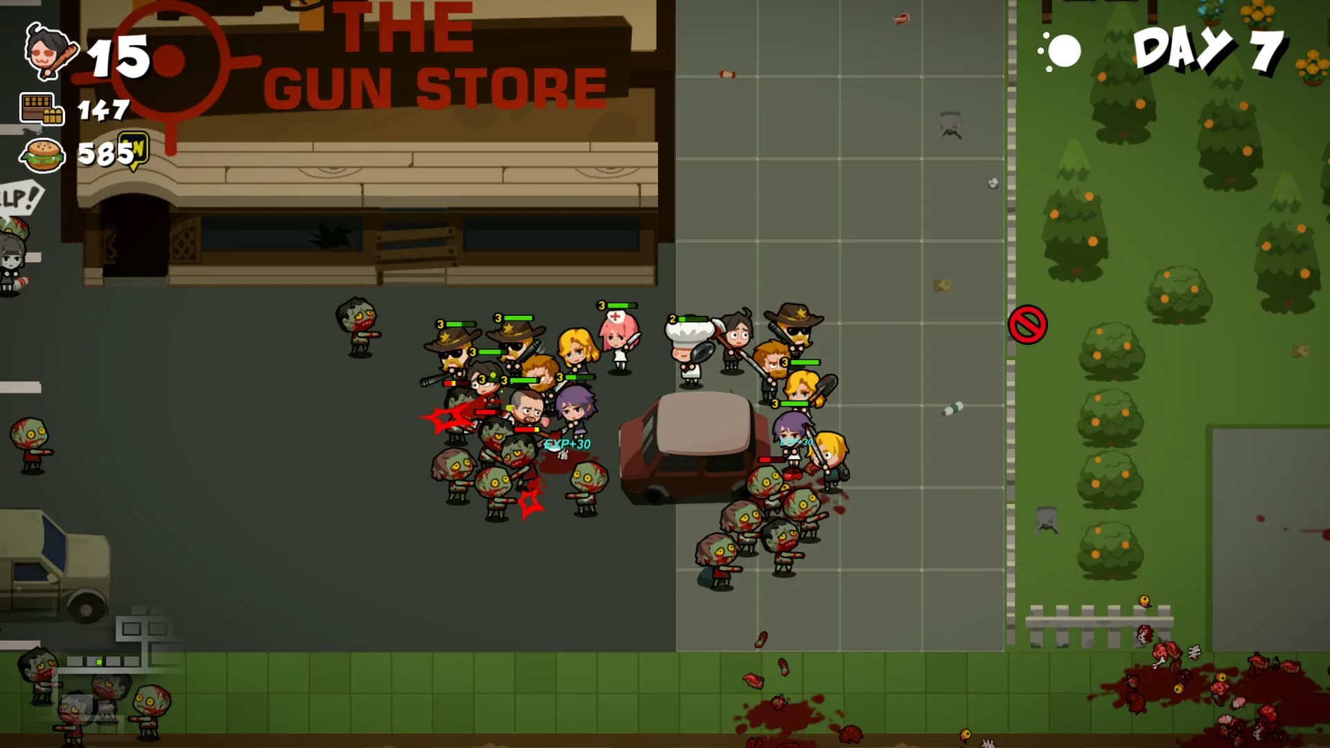 Run!ZombieFood! görsel 6