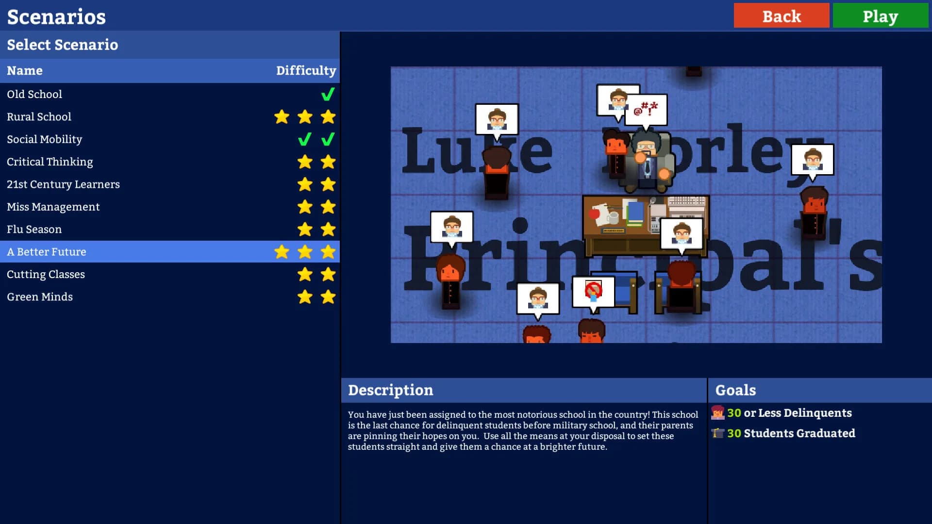 Academia : School Simulator görsel 3