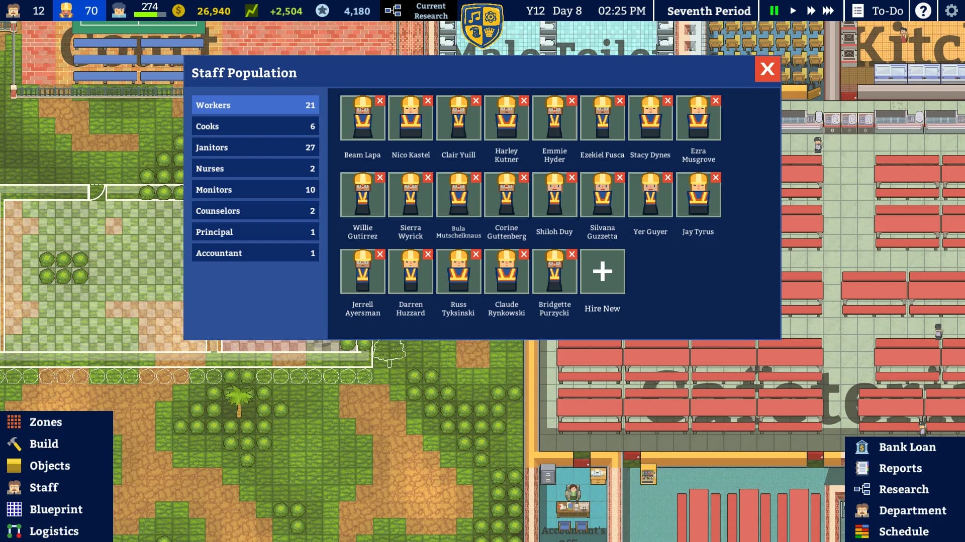 Academia : School Simulator görsel 20