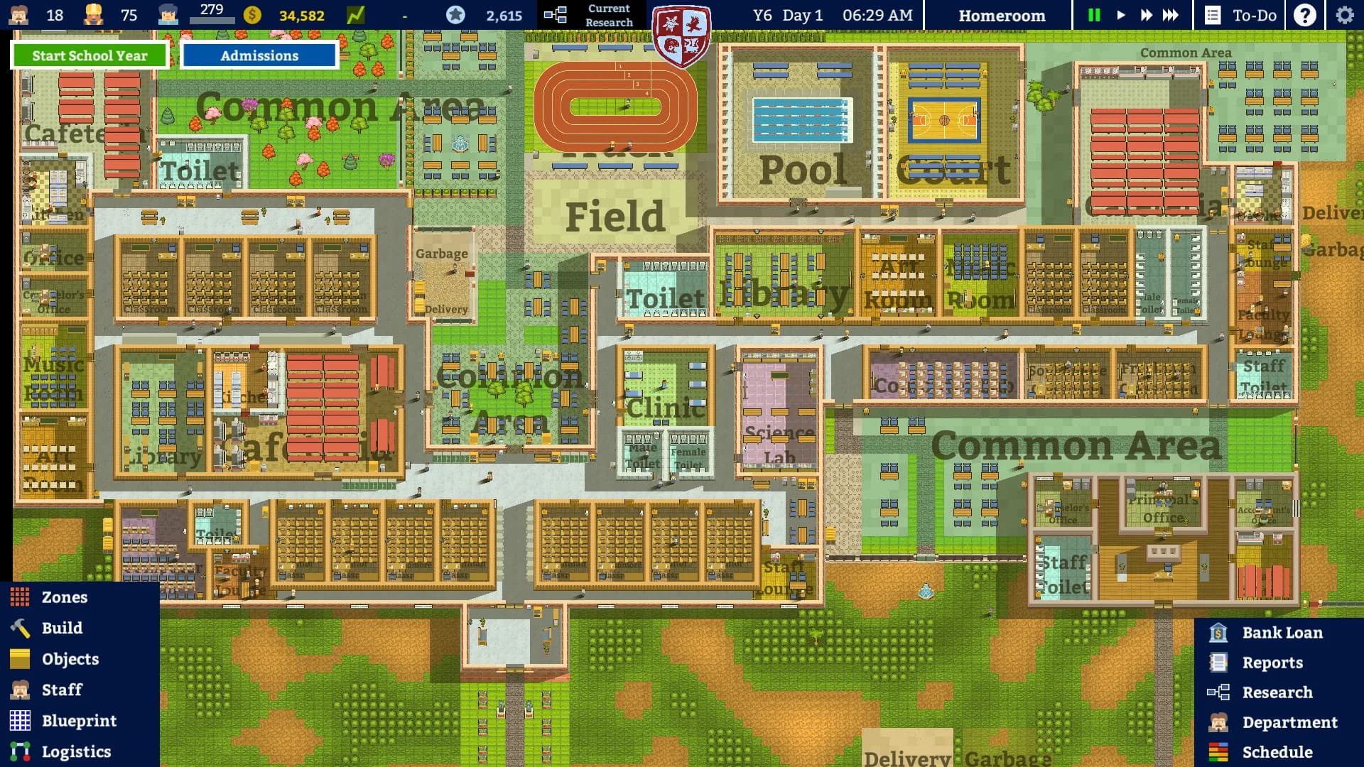 Academia : School Simulator görsel 25