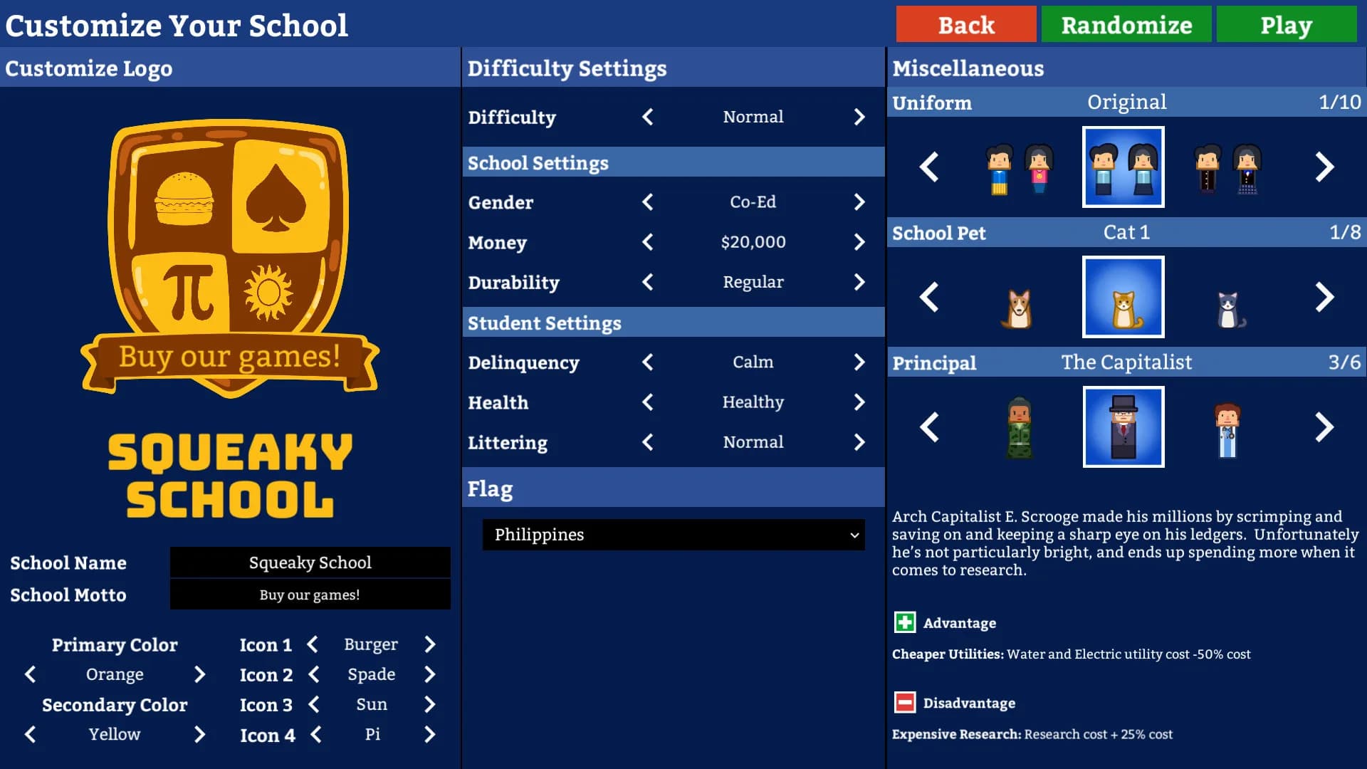 Academia : School Simulator görsel 5