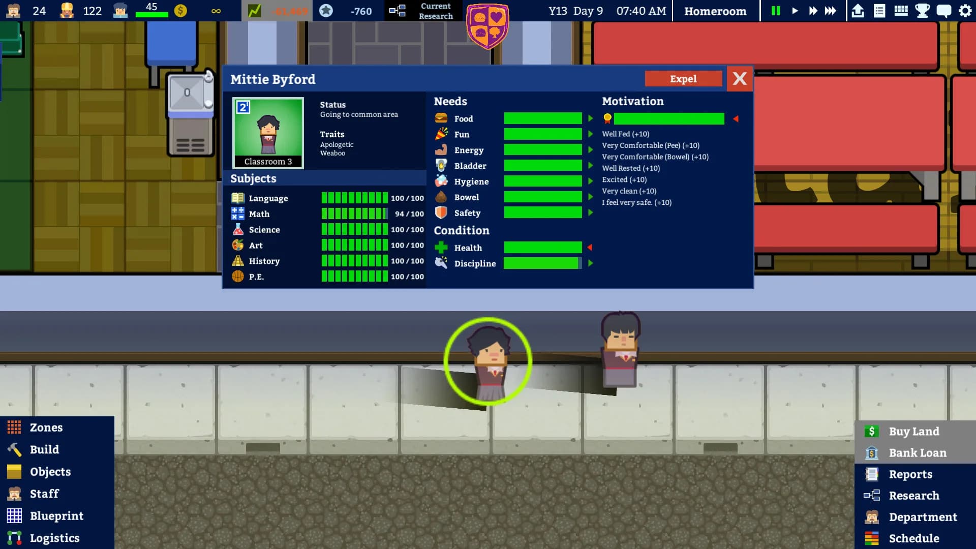 Academia : School Simulator görsel 9