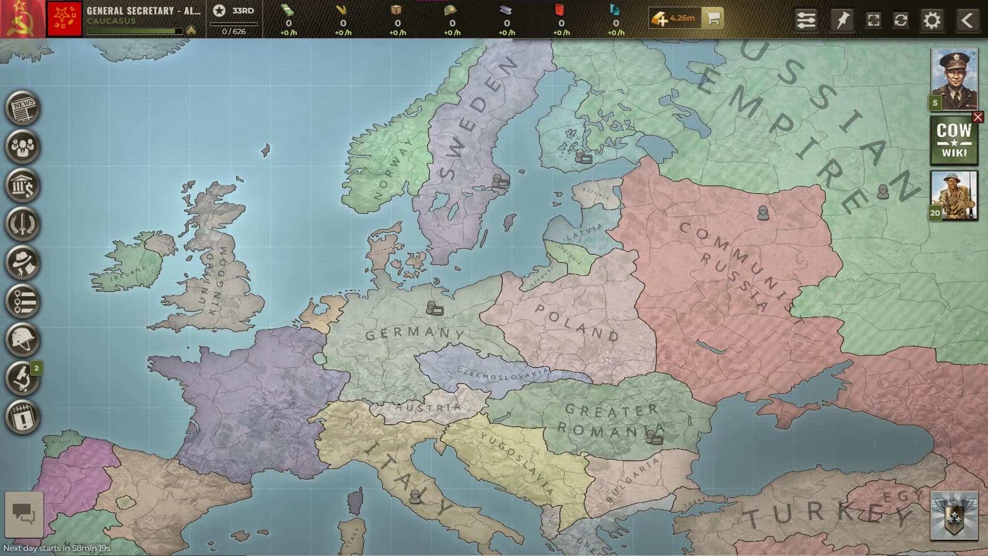 Supremacy: Call of War 1942 görsel 4