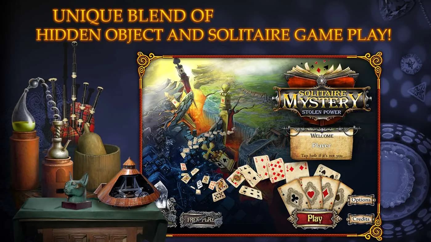 Solitaire Mystery: Stolen Power görsel 2