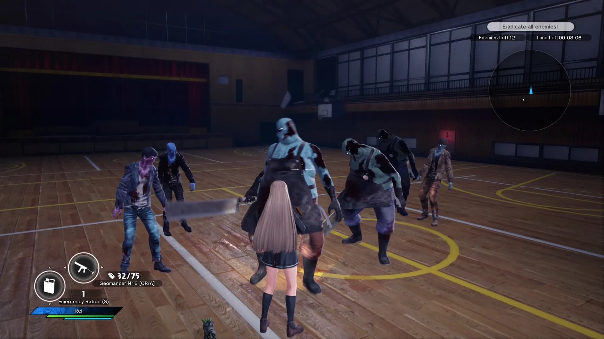 SG/ZH: School Girl/Zombie Hunter görsel 17