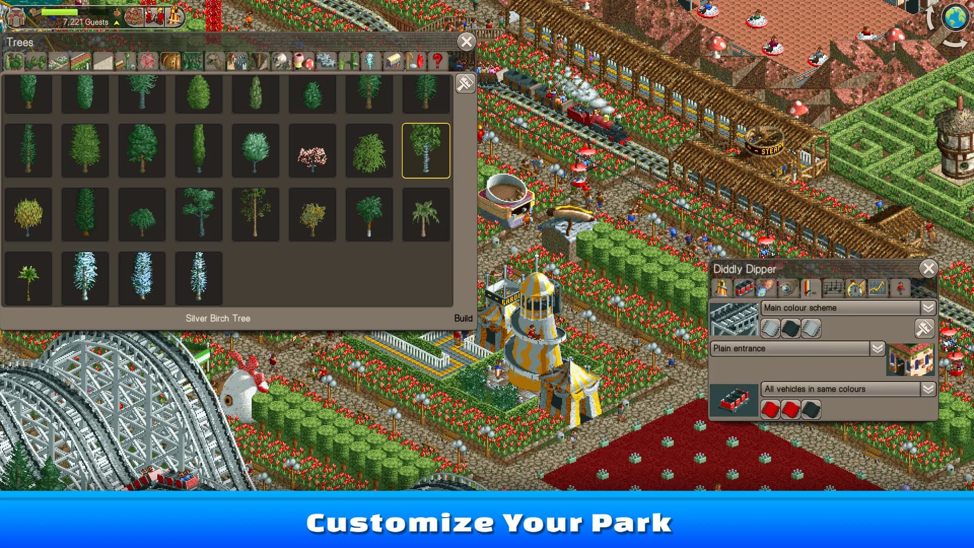 RollerCoaster Tycoon® Classic görsel 4