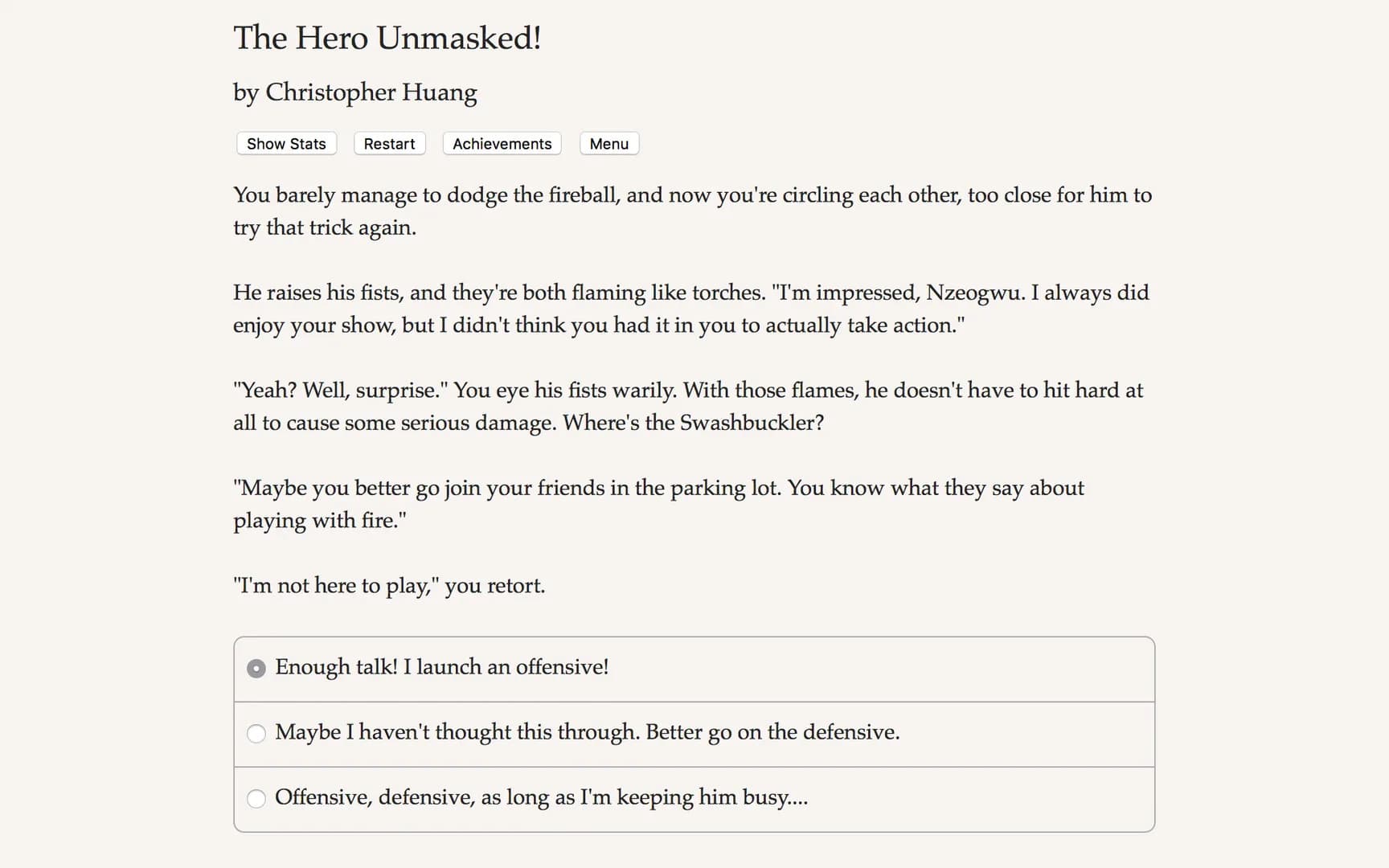The Hero Unmasked! görsel 2