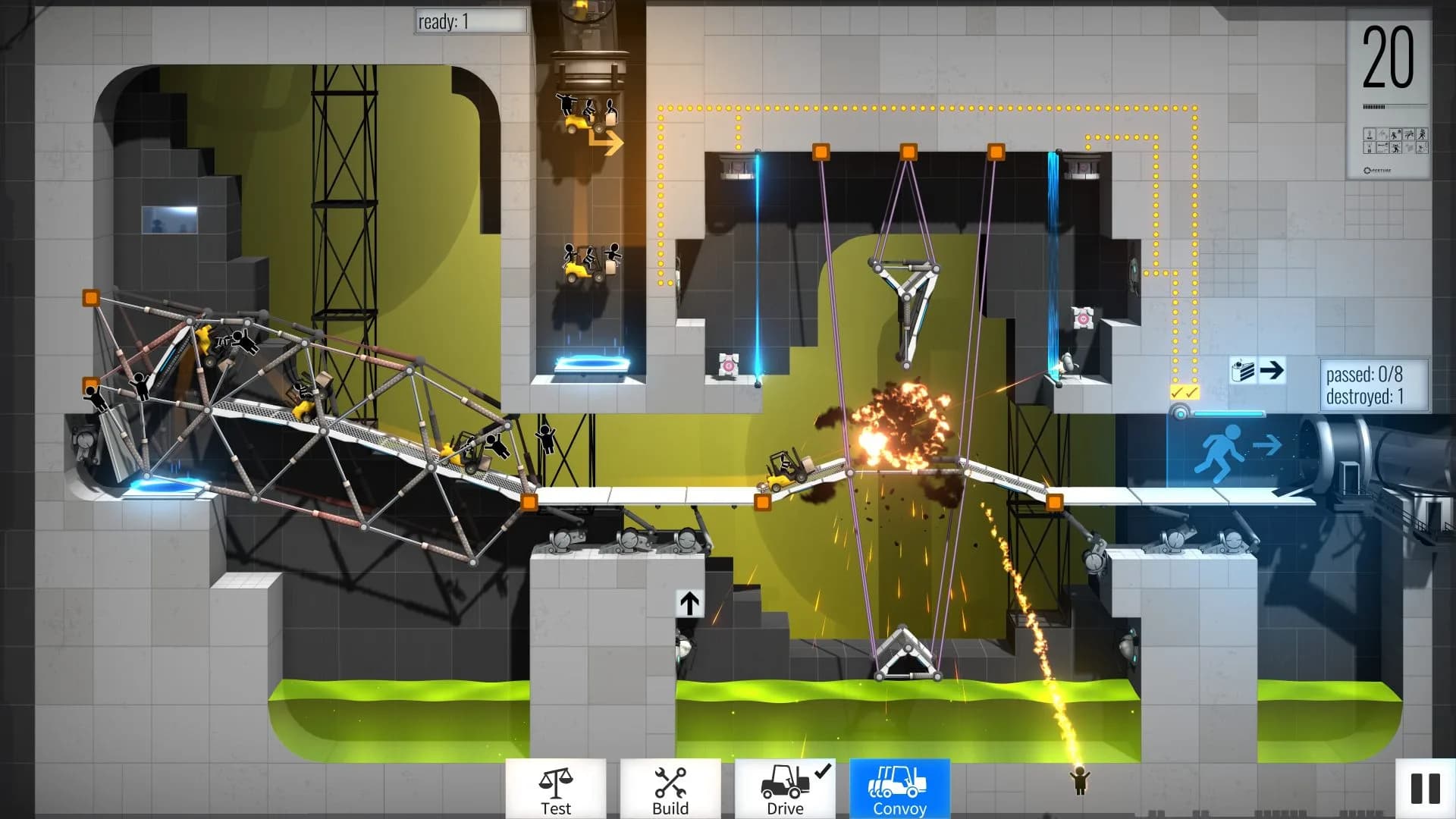 Bridge Constructor Portal görsel 7