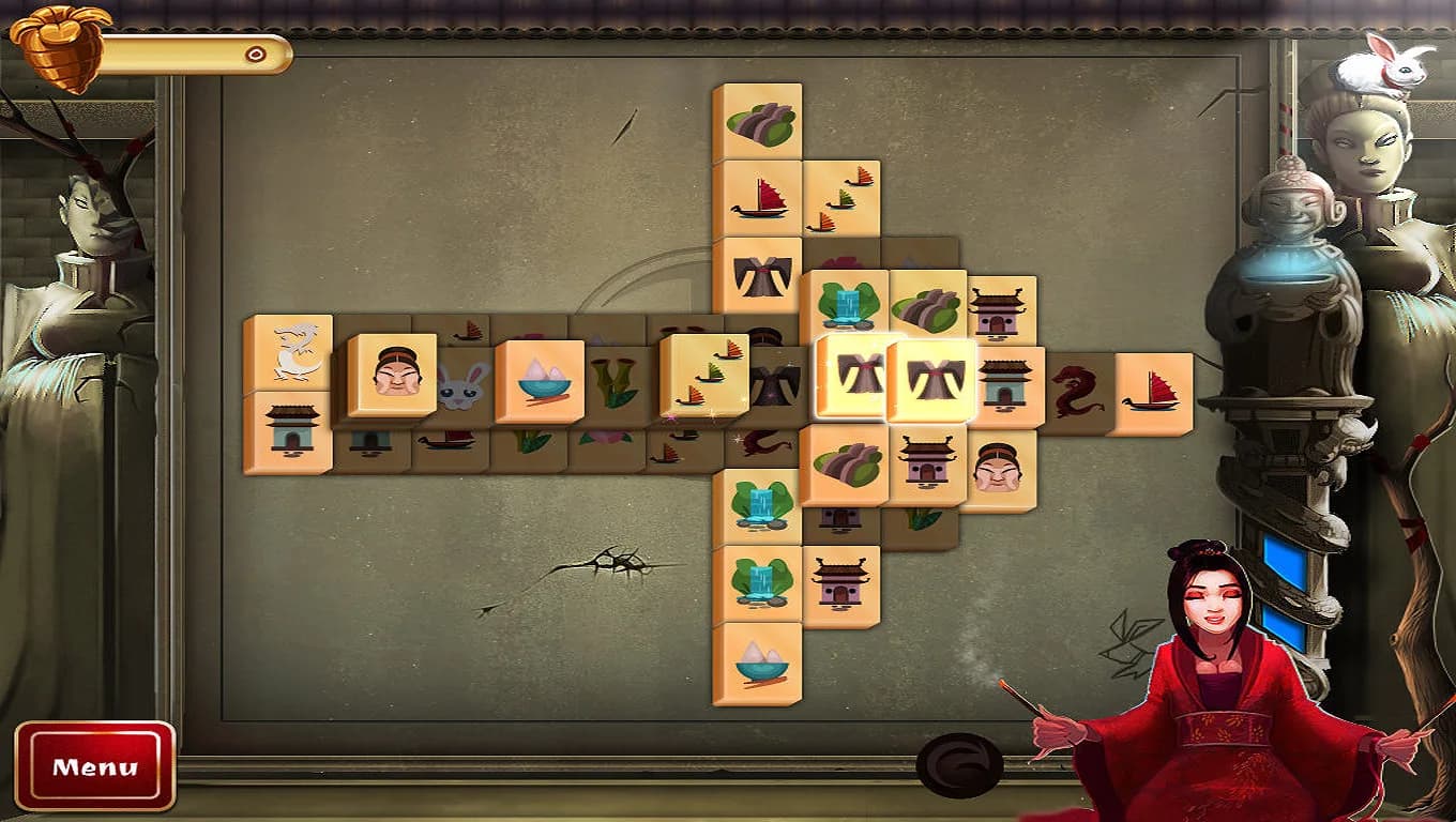 2D Mahjong Temple görsel 2