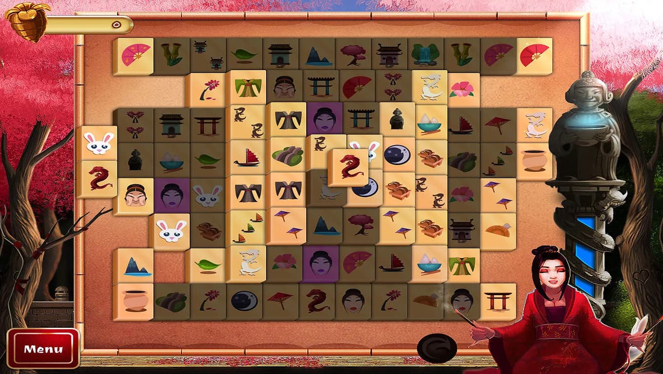 2D Mahjong Temple görsel 4